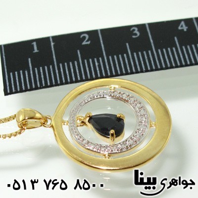 گردنبند یاقوت کبود پاندولی
