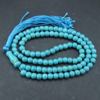 تسبیح فیروزه صنعتی 101 دانه ای سنگین و زیبا _کد:32664