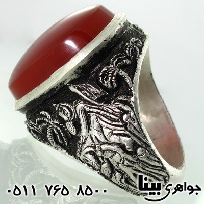 انگشتر عقیق یمنی فاخر عاشورا