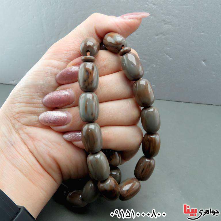 تسبیح سندلوس 33 دانه ای درشت بسیار زیبا _کد:33252