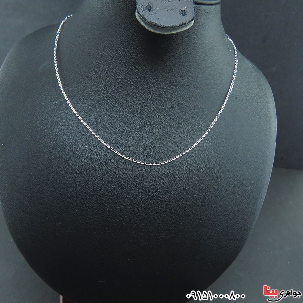 زنجیر نقره 40 سانتی زیبا و شیک _کد:33409