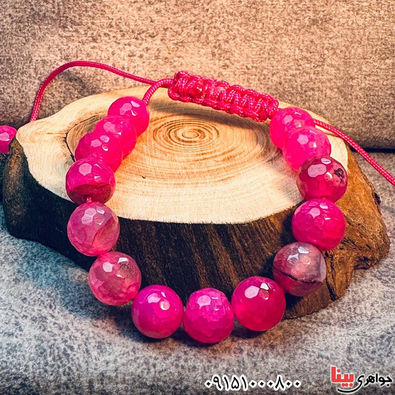 دستبند جید سنگی بسیار خاص _کد:33553