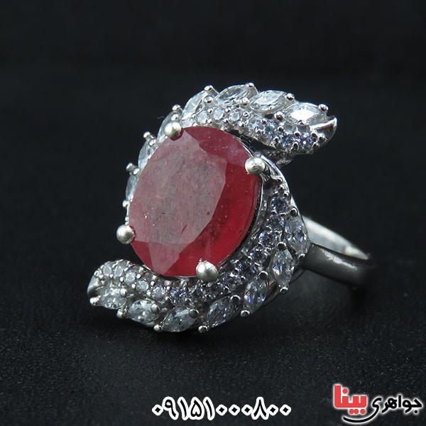 انگشتر یاقوت سرخ بسیار بسیار خاص و شکیل _کد:33661