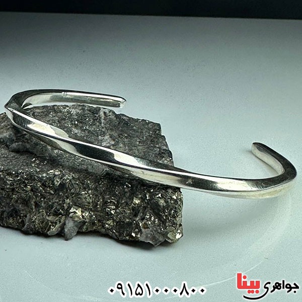 دستبند نقره مدرن و شکیل