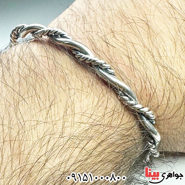 دستبند نقره جذاب و ترند