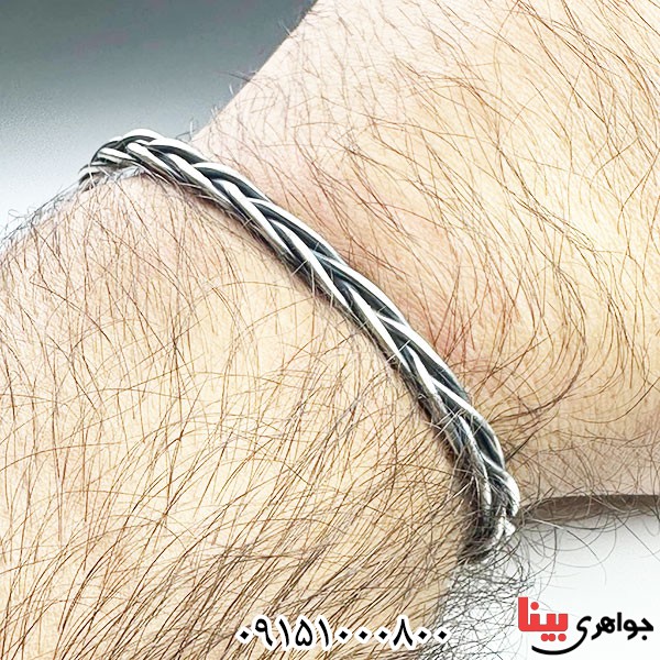 دستبند نقره قشنگ و شکیل