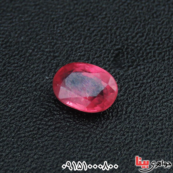 نگین انگشتر یاقوت سرخ بسیار عالی و جذاب _کد:33801