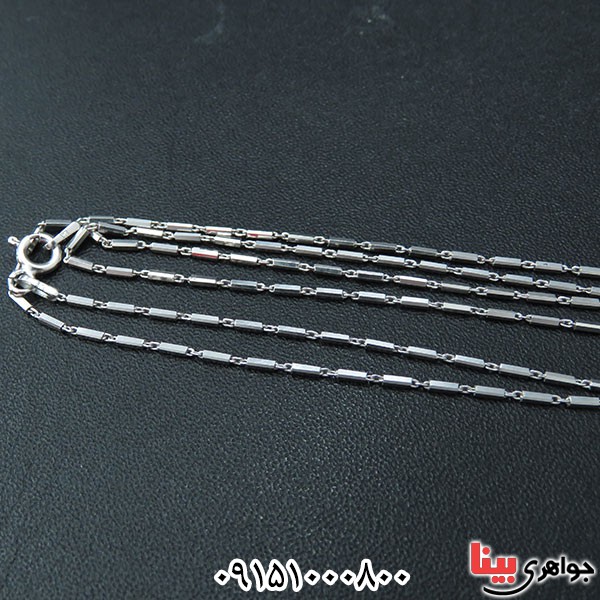 زنجیر نقره 50سانتی بسیار زیبا _کد:33839