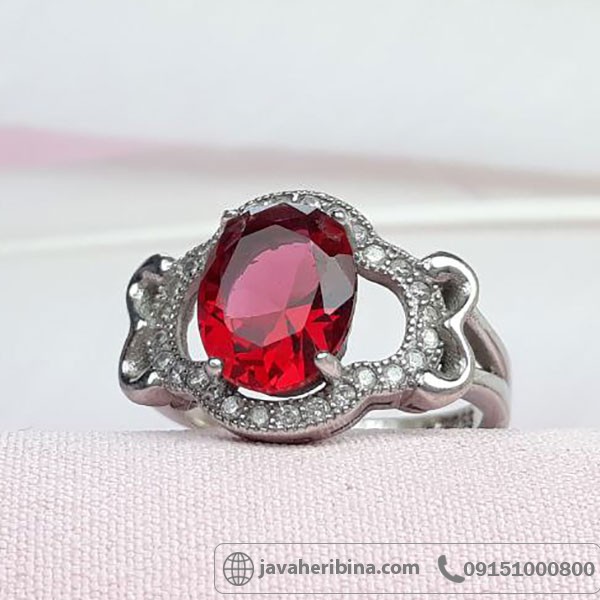 انگشتر اتمی طرح یاقوت _کد:33957