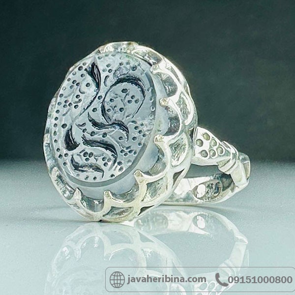 انگشتر در نجف با حکاکی علی _کد:33965