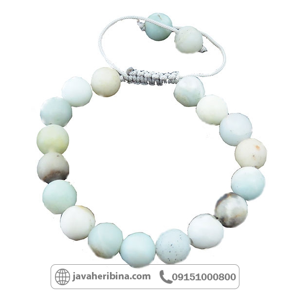 دستبند آمازونیت زیبا _کد:34243