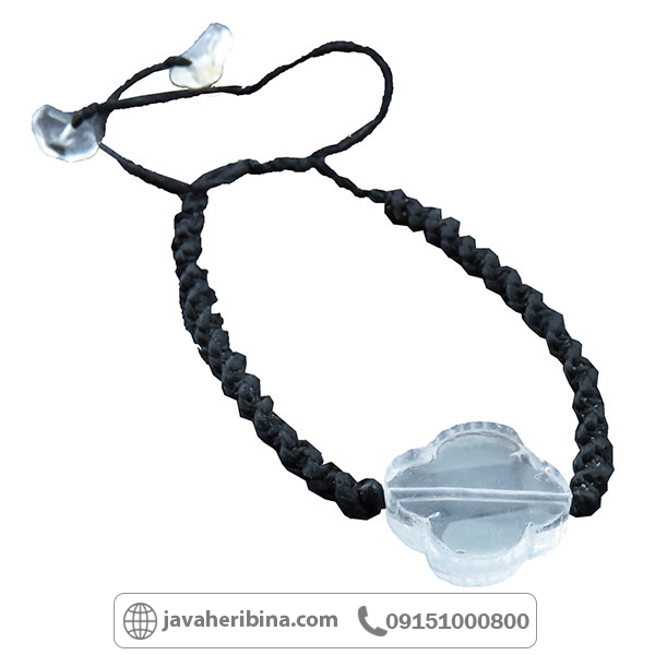 دستبند کوارتز کریستالی _کد:34296