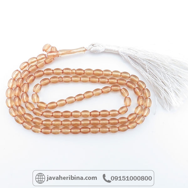 تسبیح سندلوس 101 دانه شفاف _کد:34590