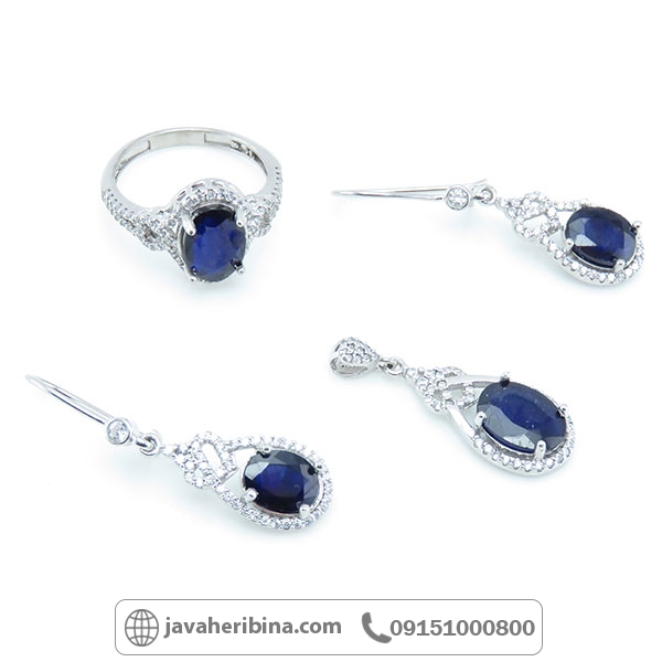 سرویس یاقوت کبود زیبا و خاص _کد:34611
