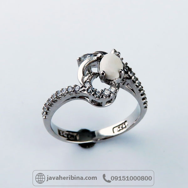 انگشتر خرمهره نقره زنانه خاص _کد:34630
