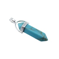 گردنبند فیروزه تبتی خوش رنگ