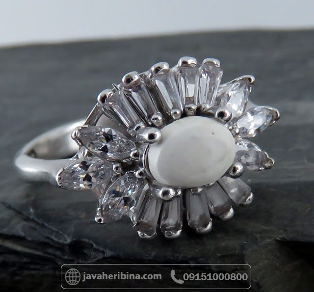انگشتر خرمهره زنانه بسیار زیبا _کد:34882