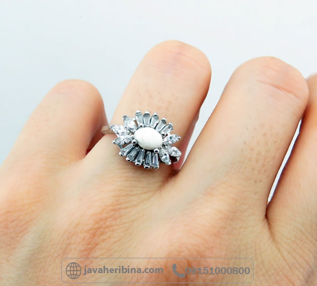 انگشتر خرمهره زنانه بسیار زیبا _کد:34882