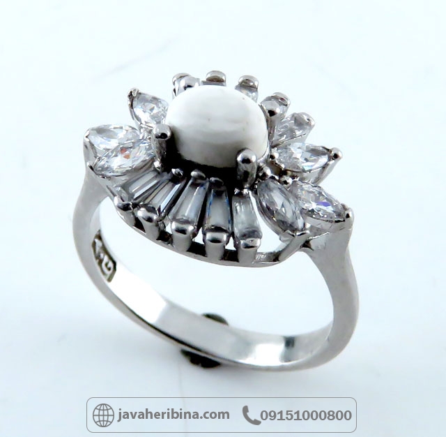 انگشتر خرمهره زنانه بسیار زیبا _کد:34882