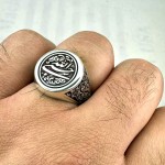 انگشتر نقره مردانه حسبی الله