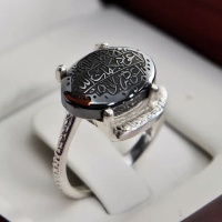 انگشتر حدید هفت جلاله زنانه مدل پیچ _کد:34963