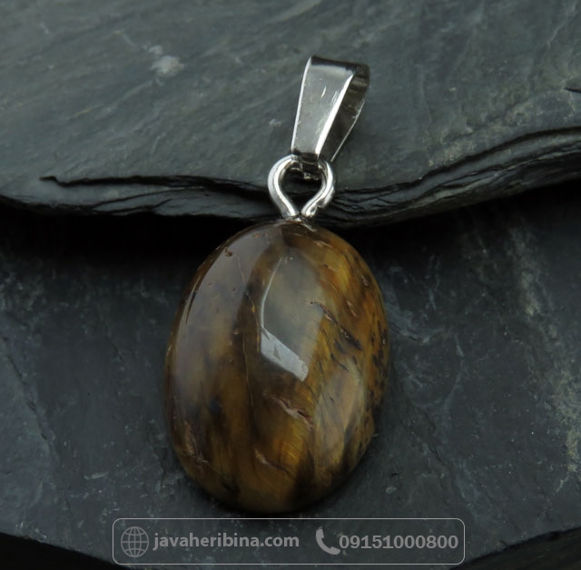 گردنبند چشم ببر خوش رنگ و زیبا _کد:35069