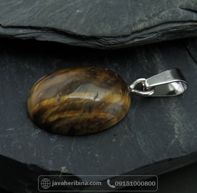 گردنبند چشم ببر خوش رنگ و زیبا _کد:35069