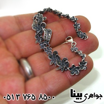 دستبند حدید گل سه بعدی