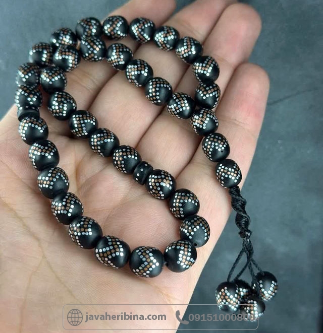 تسبیح هسته خرما 33 دانه _کد:35191