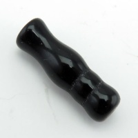 تسبیح سنگی شیخک عقیق سیاه _کد:35298