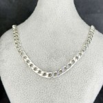 زنجیر نقره ژاپنی مردانه سنگین _کد:۳۵۵۴۷
