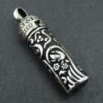 گردنبند لوله حرز طلاروس جاسازی ادعیه