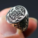 مردانه با حکاکی برجسته حسبی الله _کد:35666