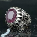 نقره مردانه خوش رنگ فاخر _کد:35705
