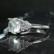 انگشتر در نجف نقره زنانه رودیوم _کد:۳۵۷۷۲