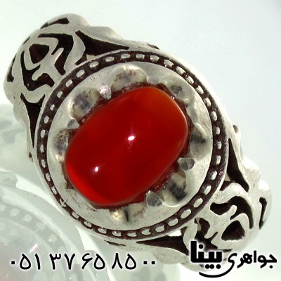 انگشتر عقیق یمنی مردانه مرغوب