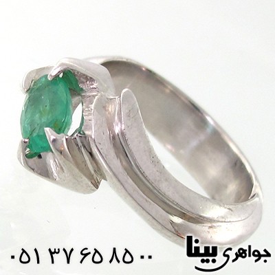انگشتر زمرد کلمبیا زنانه طرح رویا