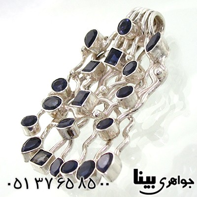 گردنبند یاقوت کبود زنانه درشت سلطنتی با شکوه