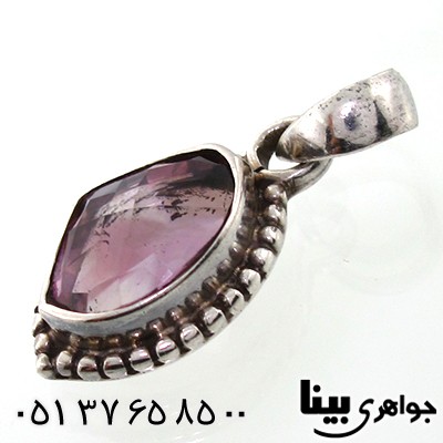 گردنبند آمتیست زنانه طرح پانیذ