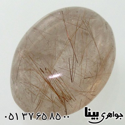نگین انگشتر کوارتز مودار