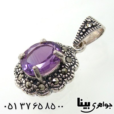 گردنبند آمتیست زنانه مارکازیت هانگ