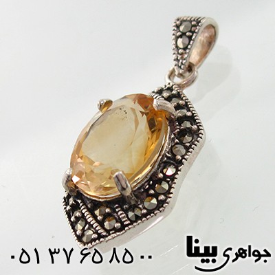 گردنبند سیترین زنانه مارکازیت هانگ