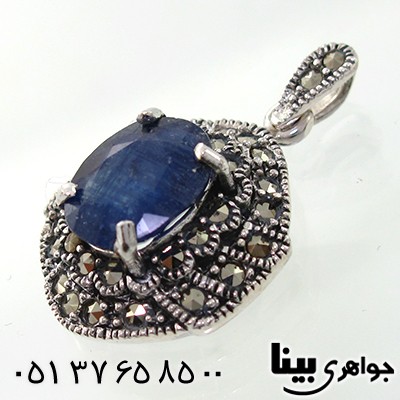 گردنبند یاقوت کبود زنانه مارکازیت هانگ
