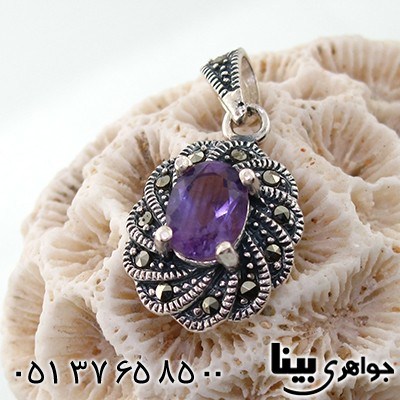 گردنبند آمتیست زنانه مارکازیت هانگ