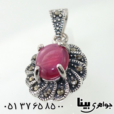 گردنبند یاقوت سرخ زنانه مارکازیت هانگ