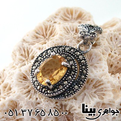 گردنبند سیترین زنانه مارکازیت هانگ