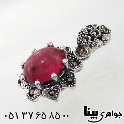 گردنبند یاقوت سرخ زنانه مارکازیت هانگ