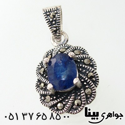گردنبند یاقوت کبود زنانه مارکازیت هانگ