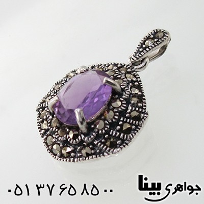 گردنبند آمتیست زنانه مارکازیت هانگ