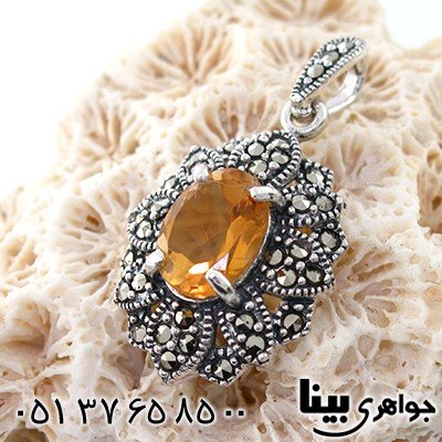 گردنبند سیترین زنانه مارکازیت هانگ